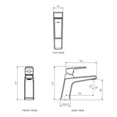 Parisi Ezia Basin Mixer | Fucile
